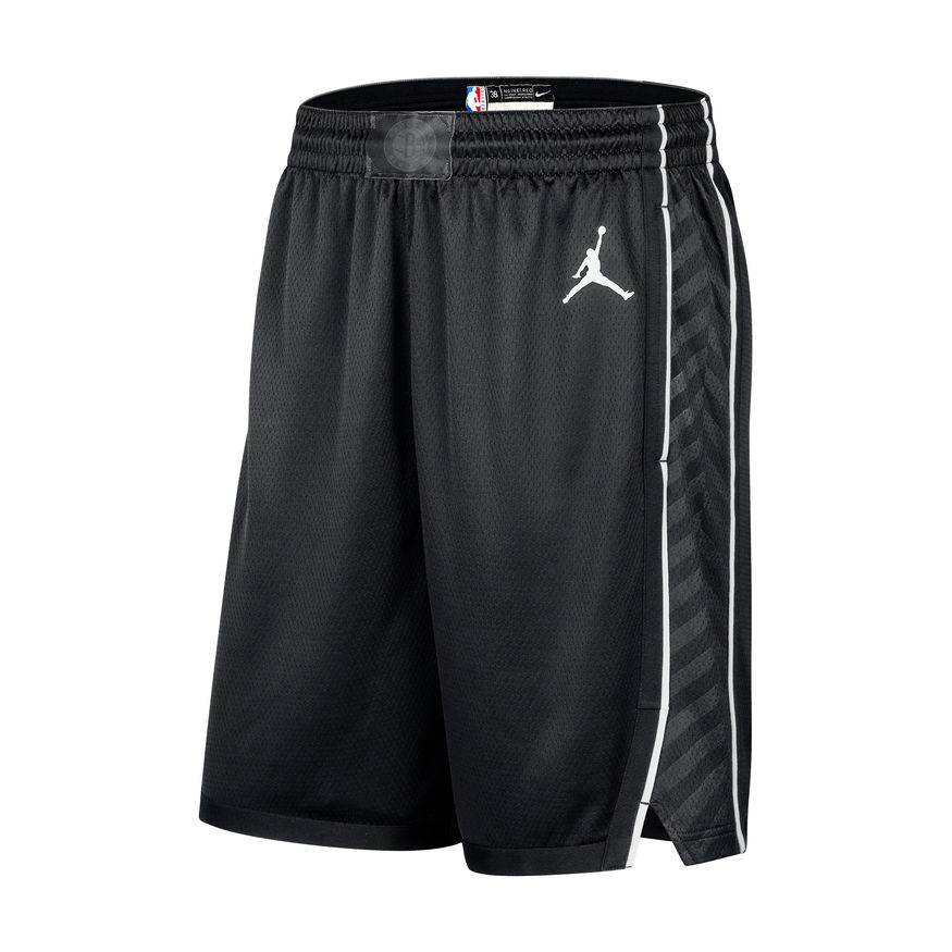 Къси панталони Jordan Dri-FIT NBA Brooklyn Nets Statement Edition Swingman Basketball Shorts Черно | DO9423-010, 0