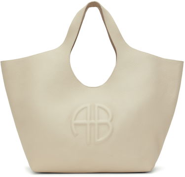 Дамска чанта Anine Bing Lili Embossed Leather Tote Bag Бежово | A-13-10244-SDA26, 0