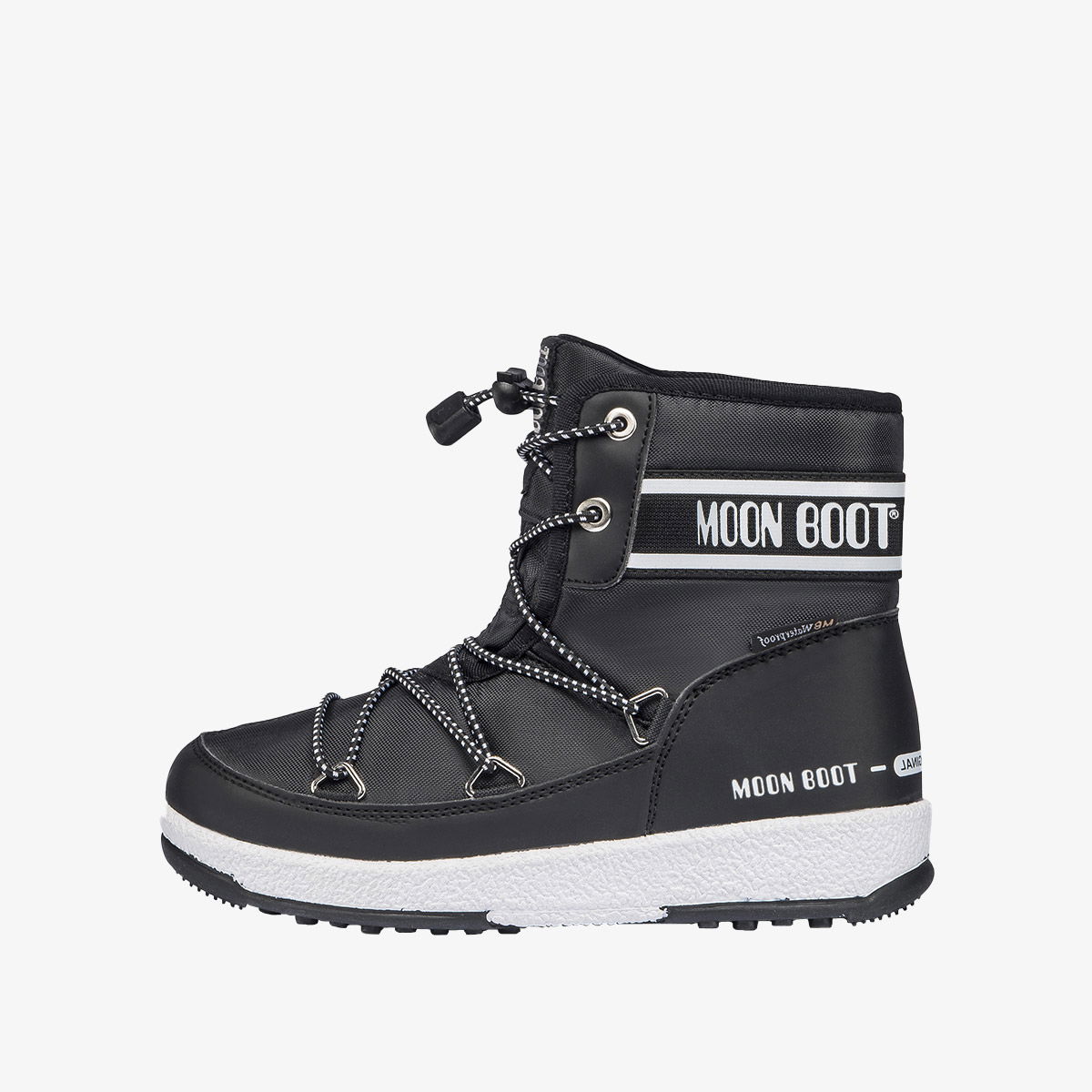 Кецове и обувки Moon Boot Moon Boot Jr Boy Mid WP 2 Winter Boots Черно | 34052500-00127, 0