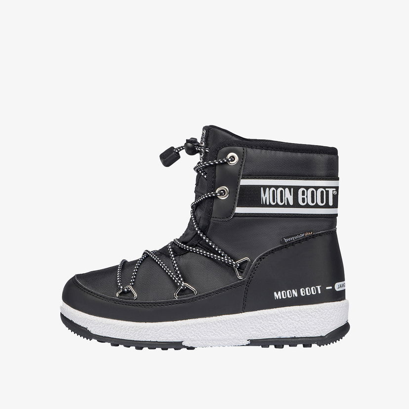 Кецове и обувки Moon Boot Moon Boot Jr Boy Mid WP 2 Winter Boots Черно | 34052500-00127