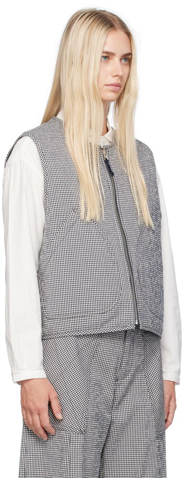 Жилетка YMC YMC Jackie Reversible Gilet Vest Синьо | Q5WMB, 1