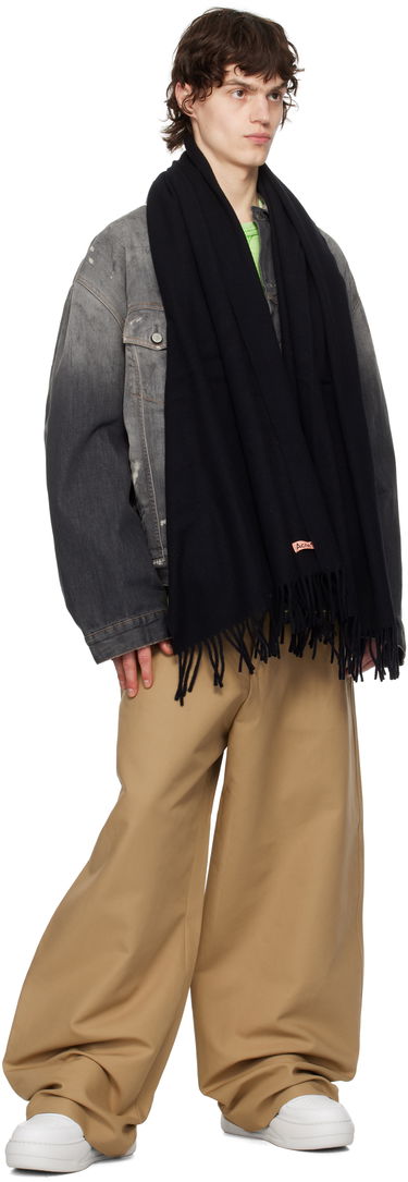 Шал Acne Studios Fringe Scarf Сиво | CA0209-, 3