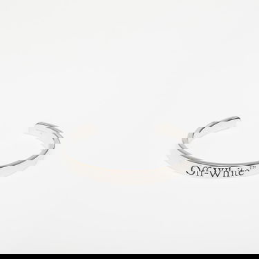 Гривна Off-White Bangle Bracelet Металик | OMOA109C99MET0017210, 0