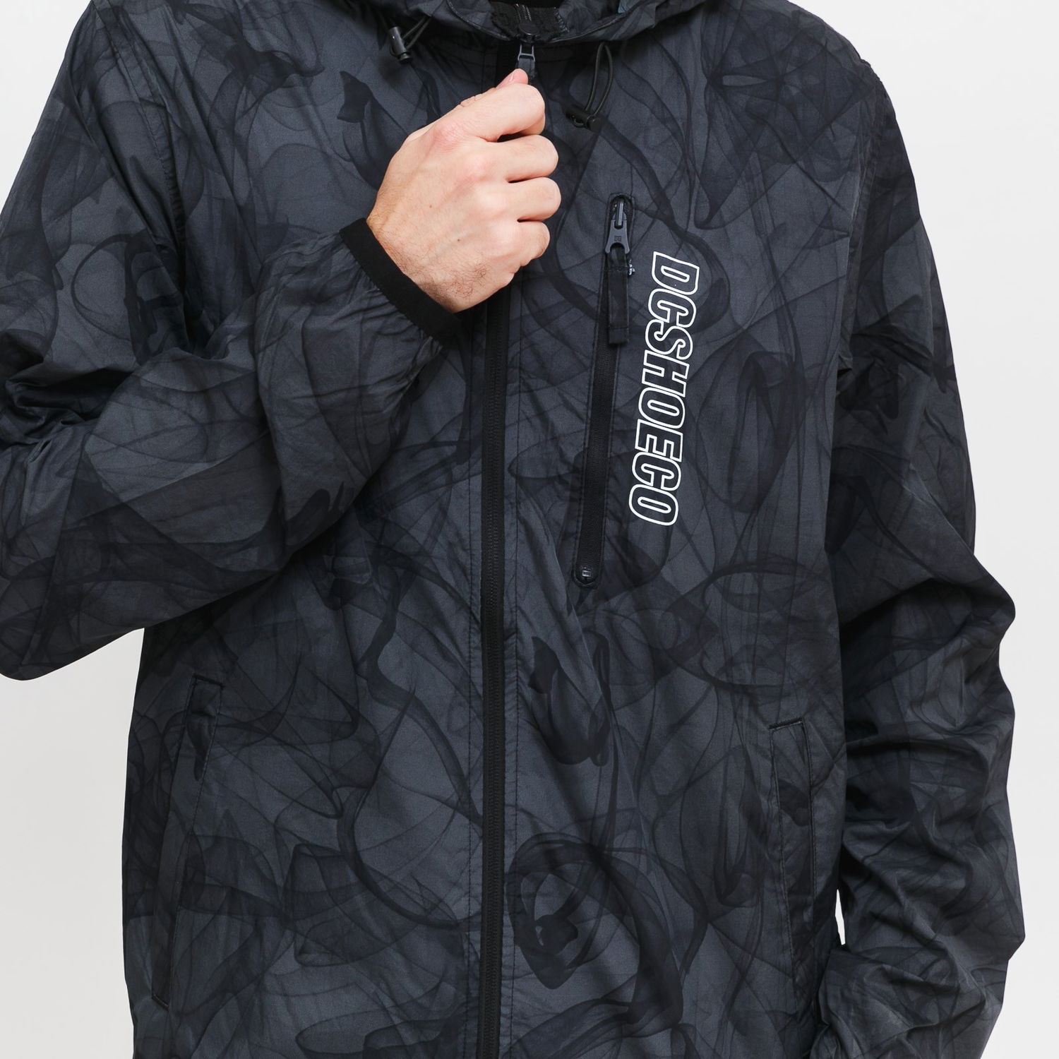 Яке DC Dagup Print Черно | ADYJK03140-XSWK, 1