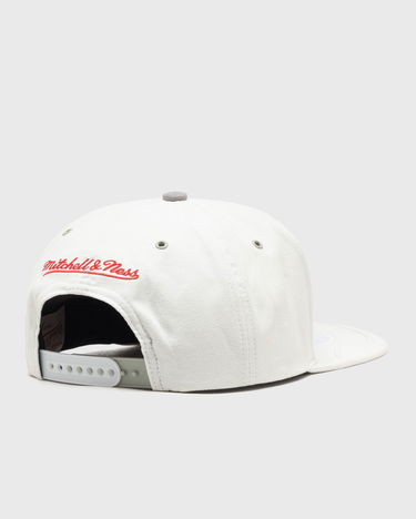 Шапка с козирка Mitchell & Ness Chicago Bulls Snapback Hat Бяло | HHSS5822-CBUYYPPPWHIT, 2