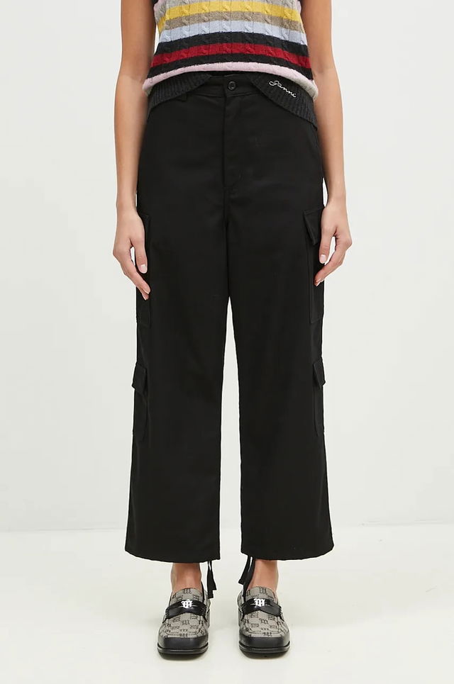 Kingsley High Waist Cropped Cargo Pants