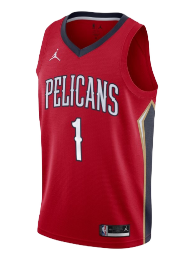Фланелка Nike New Orleans Pelicans Statement Edition 2020 Jordan NBA Swingman Jersey Червено | CV9486-660