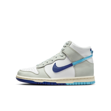 Кецове и обувки Nike Dunk High SE "Split Grey Blue" GS Синьо | FN7995-100, 0