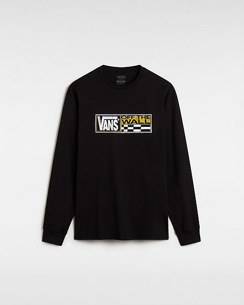 Тениска Vans Hi Stretch Long Sleeve T-Shirt Черно | VN000M3ZBLK, 0