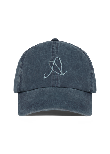 Шапка с козирка AXEL ARIGATO Scribble A Washed Baseball Cap Синьо | X3556003, 1