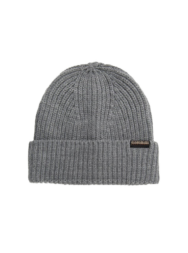 Шапка Napapijri Foli 3 Beanie Сиво | NP0A4GK81601