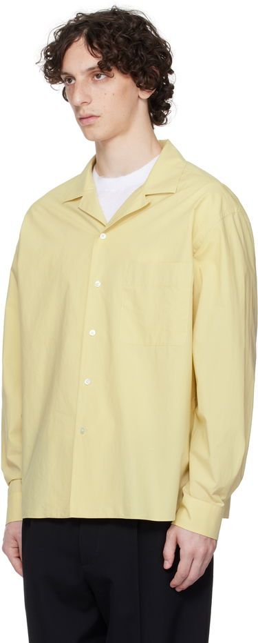 Риза The Row The Row Elijas Camp Collar Shirt Жълто | 942-W2567, 3