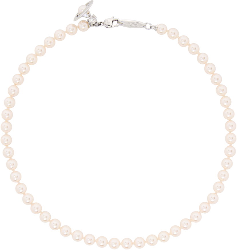 Колие Vivienne Westwood Pearl Necklace Металик | 63010085-02P113-CN