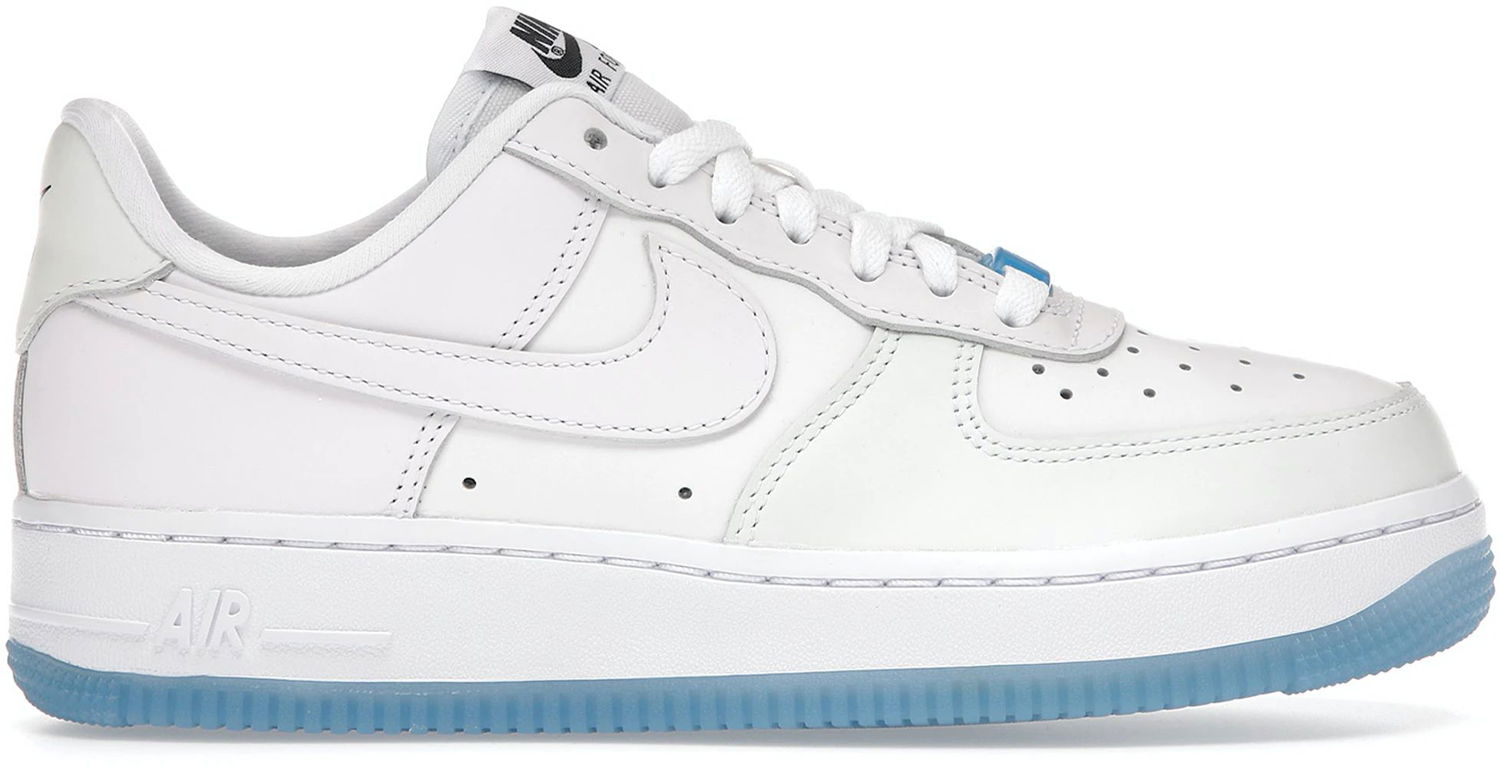 Кецове и обувки Nike Air Force 1 '07 LX "UV Reactive" W Бяло | DA8301-100, 0