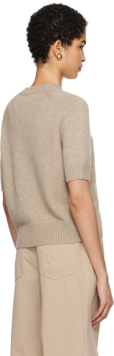Пуловер Anine Bing ANINE BING Jackson Crewneck Knit Sweater Бежово | A-09-10175-BWN2, 2