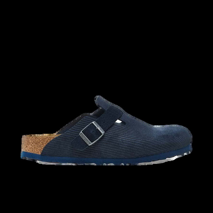 Кецове и обувки Birkenstock Boston Corduroy Slip-On Синьо | 1026108.Midnight