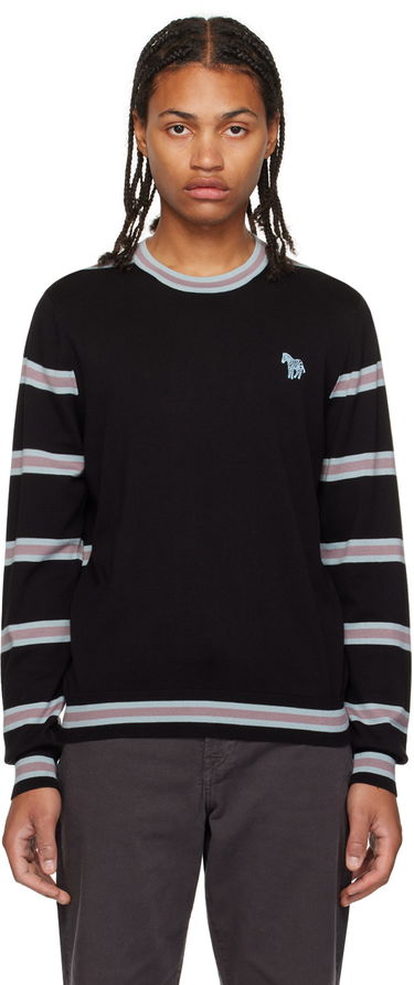 Пуловер Paul Smith PS Paul Smith Striped Sweater Черно | M2R-206YE-L21859, 0