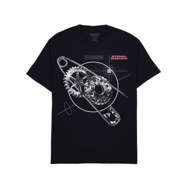 Тениска Pleasures Research T-Shirt Черно | P23F051-BLACK, 0