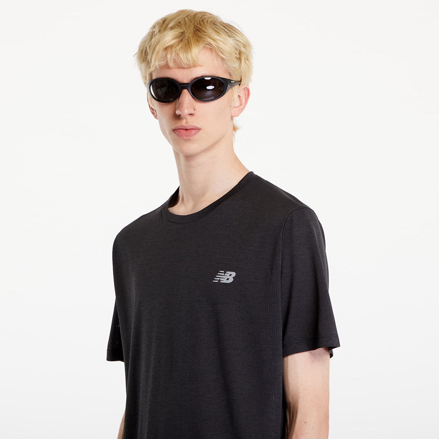 Тениска New Balance T-shirt Черно | MT41253BK, 1