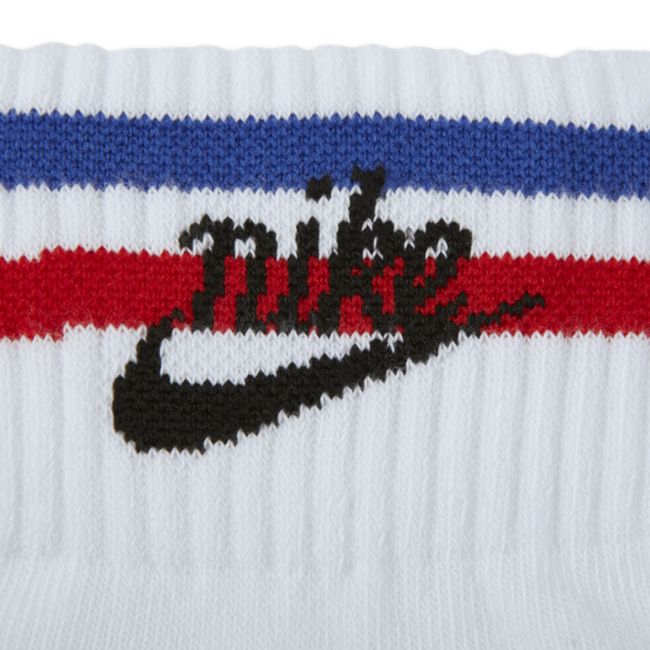 Чорапи Nike Everyday Essential Ankle Socks (3 Pairs) Бяло | DX5080-100, 1