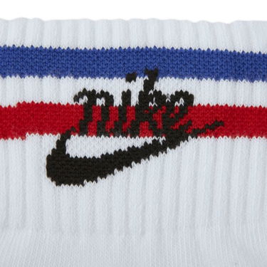 Чорапи Nike Everyday Essential Ankle Socks (3 Pairs) Бяло | DX5080-100, 1