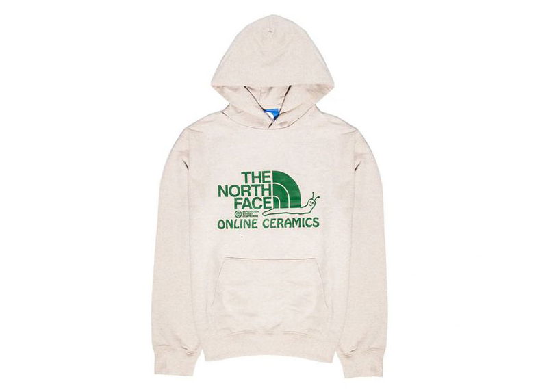 Суитчър The North Face x Online Ceramics Regrind Бежово | TNF-232 WHT