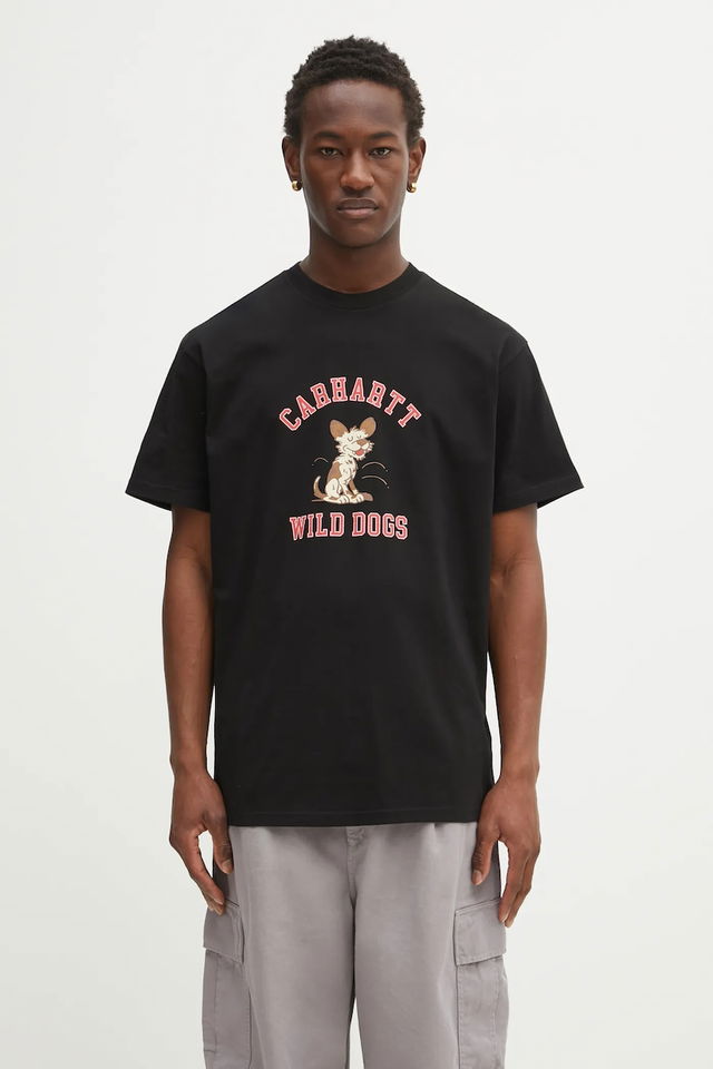 Short Sleeve Wild Dog Graphic T-Shirt