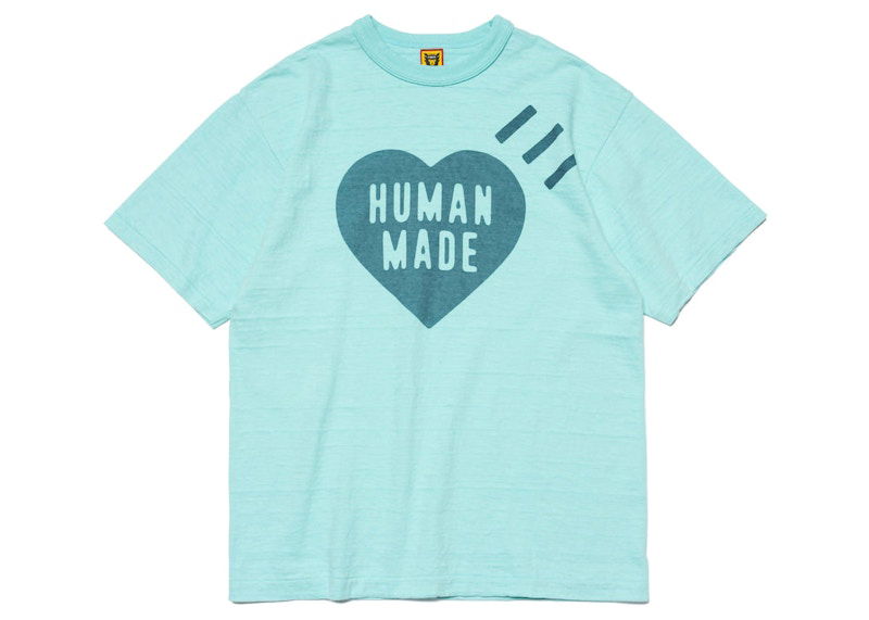 Тениска Human Made Heart Logo Graphic T-Shirt Синьо | HM25CS037, 0