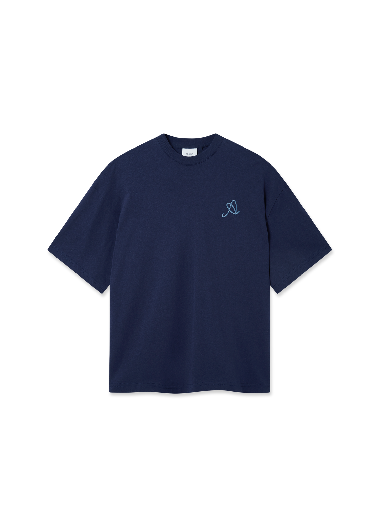 Тениска AXEL ARIGATO Stitch A Relaxed Fit T-Shirt Тъмно синьо | A3448002, 1