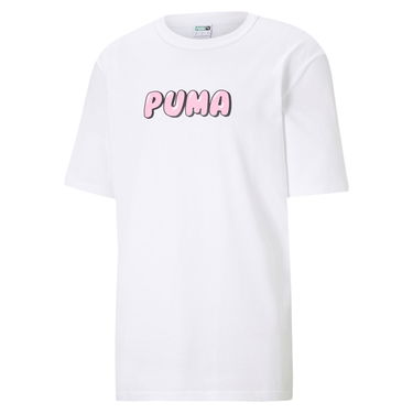 Тениска Puma Downtown Graphic Tee L Бяло | 530899-02, 3
