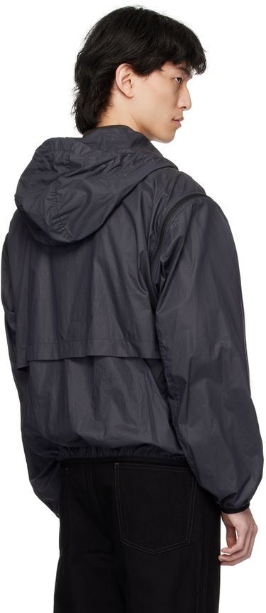 Ветровка LEMAIRE LEMAIRE Zip Hooded Jacket Черно | OW1061 LF1243, 2