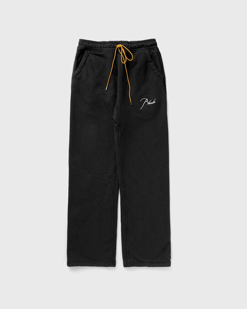 Спортни панталони Rhude Sweatpants With Logo Print Черно | RHPF24SP020122306