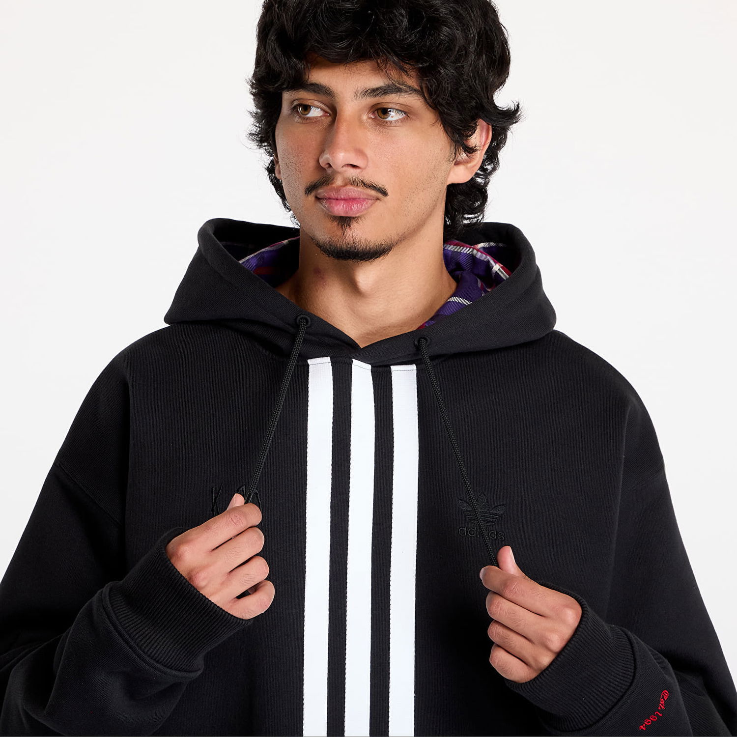 Суитчър adidas Originals KORN x Hoodie Черно | JG1337, 1