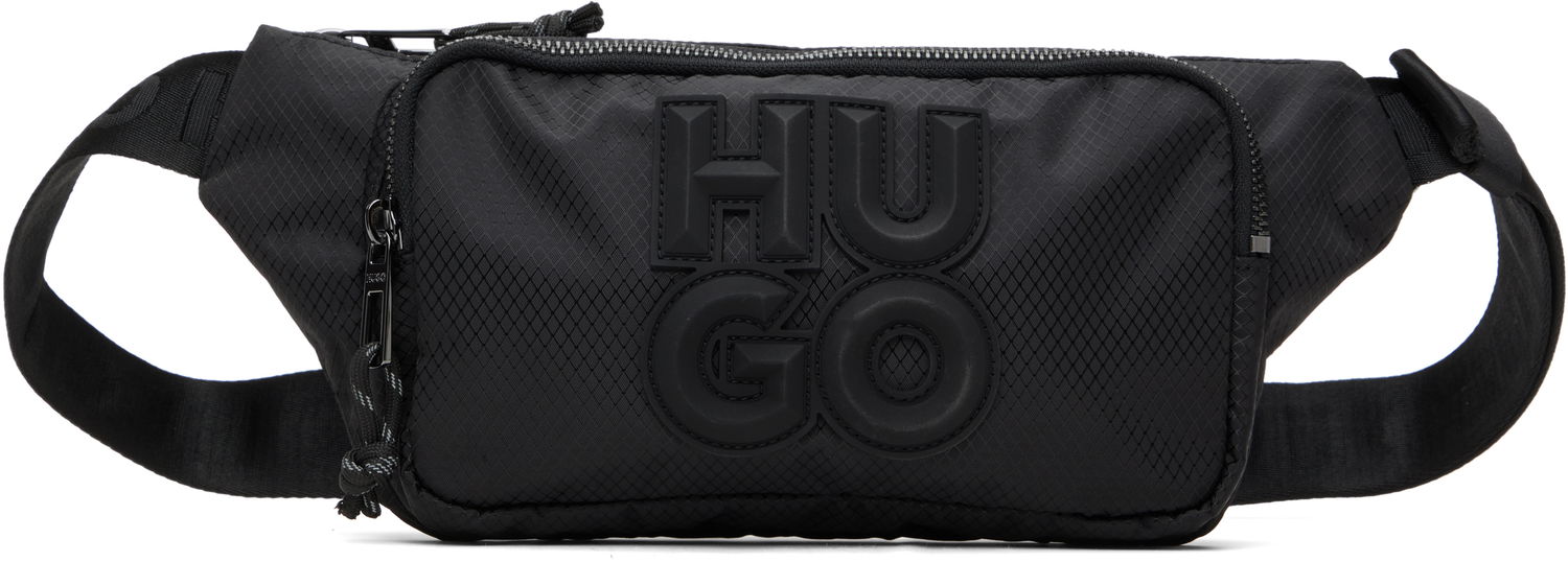 Чанта за кръста BOSS HUGO Stacked Logo Belt Bag Черно | 50536030, 0