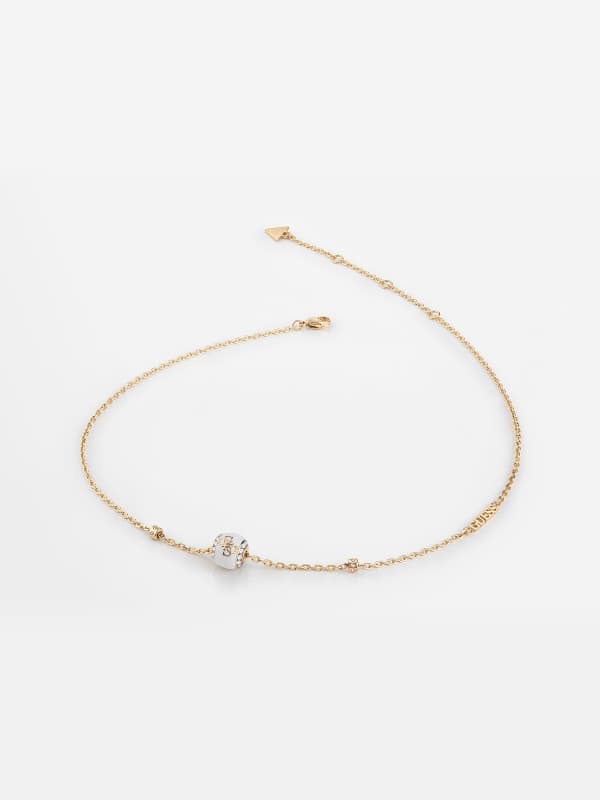 Колие GUESS "4G Loop” Necklace Металик | JUBN02281JW, 0