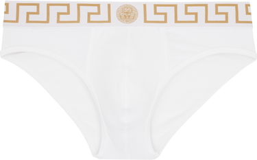 Боксерки Versace Three-Pack Briefs With Greca Border Сиво | AU10327_1A10011, 3