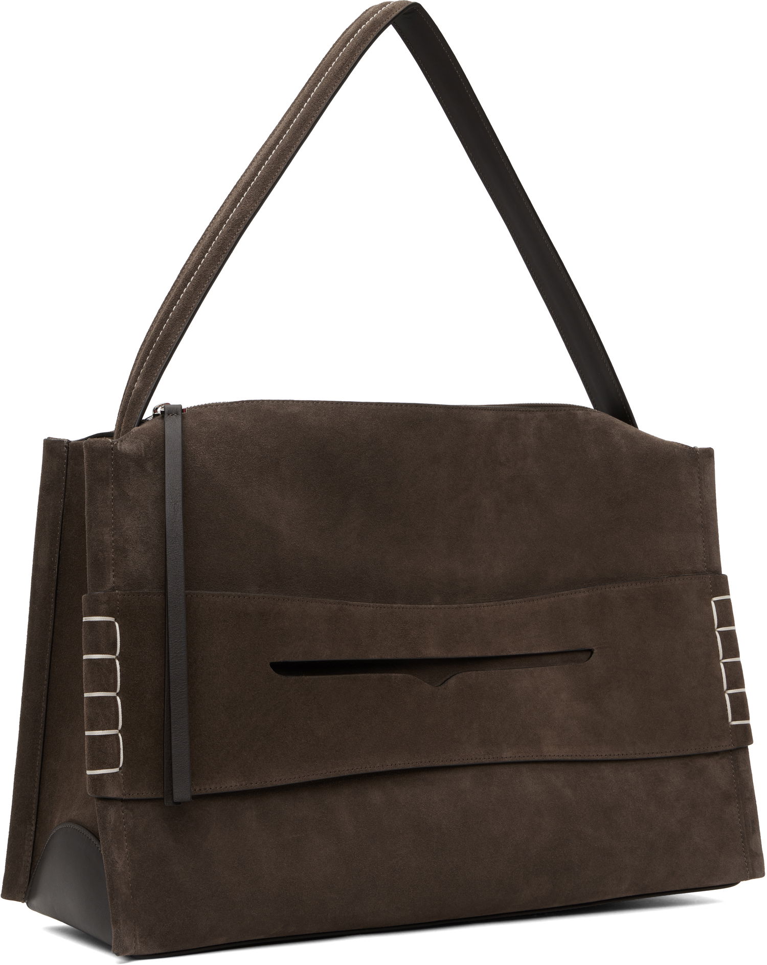 Чанта през рамо JW Anderson JW Anderson Large Loafer Suede Shoulder Bag Кафяво | HB0717-LA0364, 1