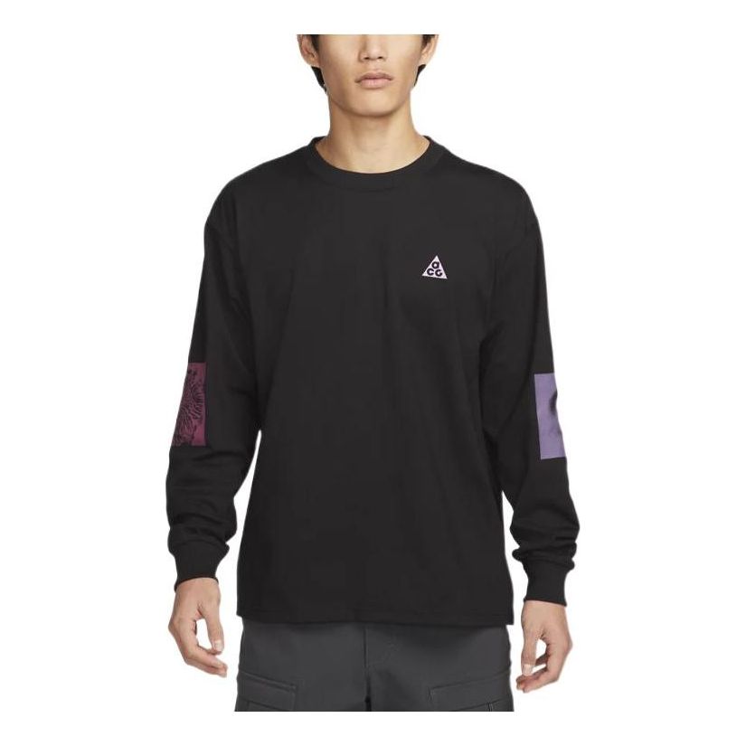 Суитчър Nike ACG ACG Graphic Long Sleeve T-Shirt Черно | DX9453-010