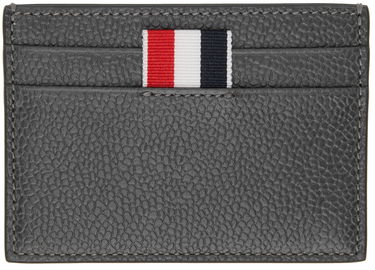 Портфейл Thom Browne Thom Browne Monogram Card Holder Сиво | MAW253A-07557, 0