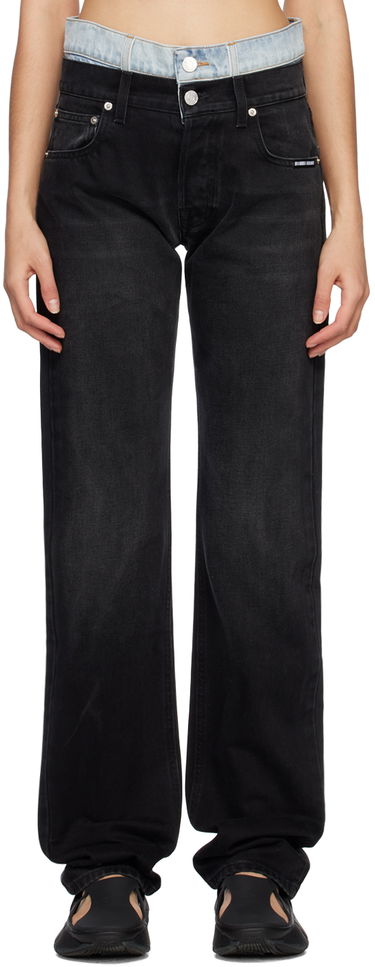 Дънки VETEMENTS VTMNTS Double Waist Jeans Черно | VL16PA400B, 0