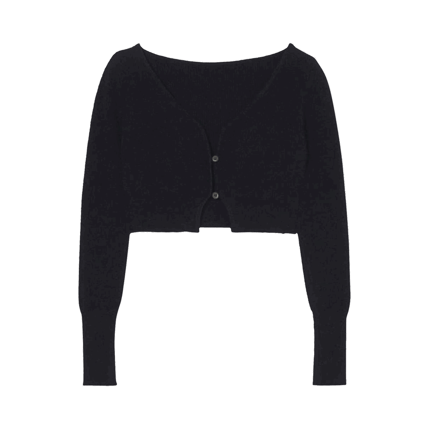 Пуловер Jacquemus Le Cardigan Alzou Черно | 213KN203 2360 990, 0