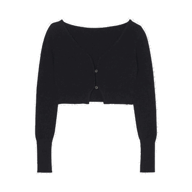 Пуловер Jacquemus Le Cardigan Alzou Черно | 213KN203 2360 990, 0