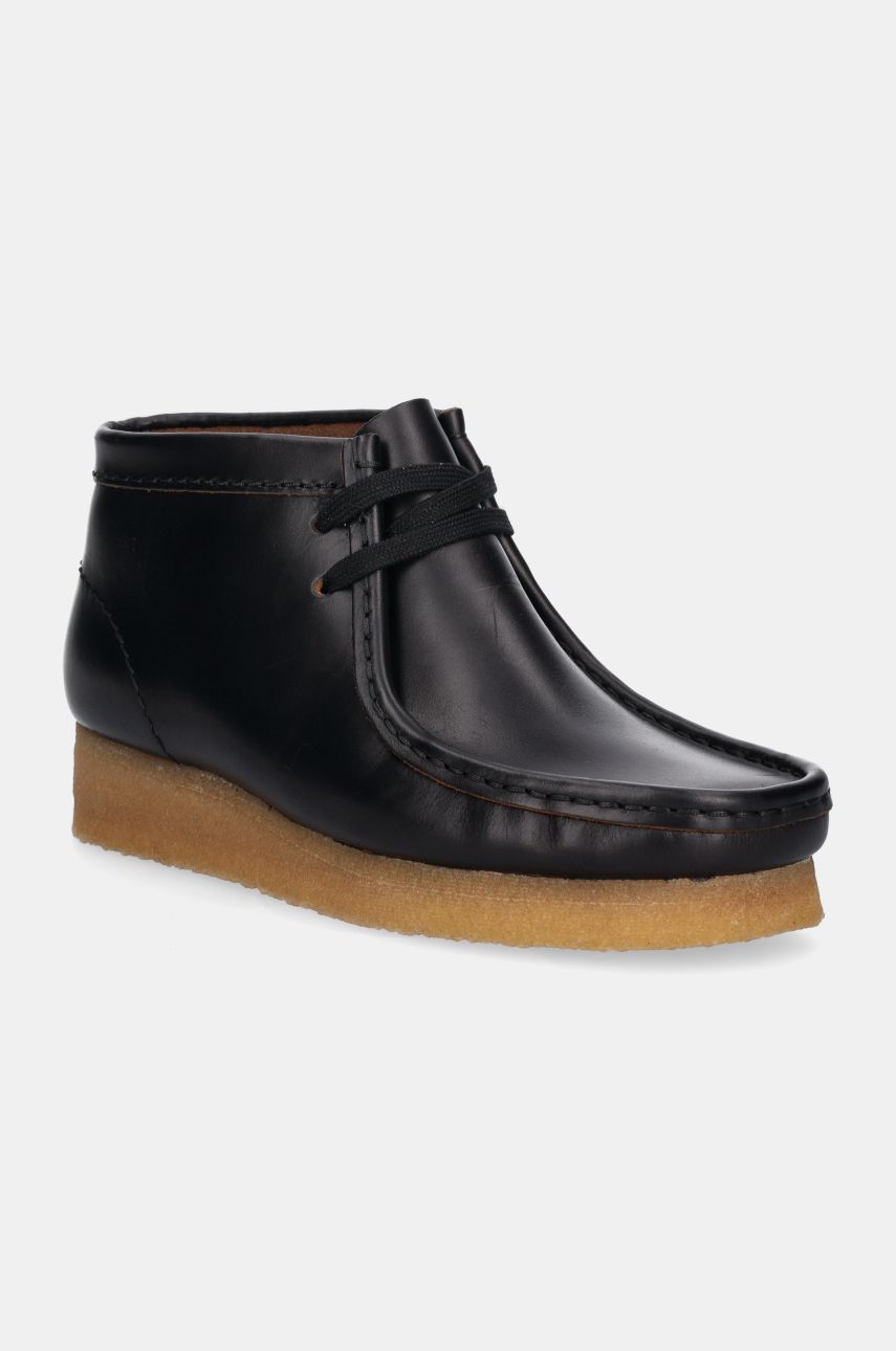 Кецове и обувки Clarks Wallabee Platform Boots Черно | 26177715, 1