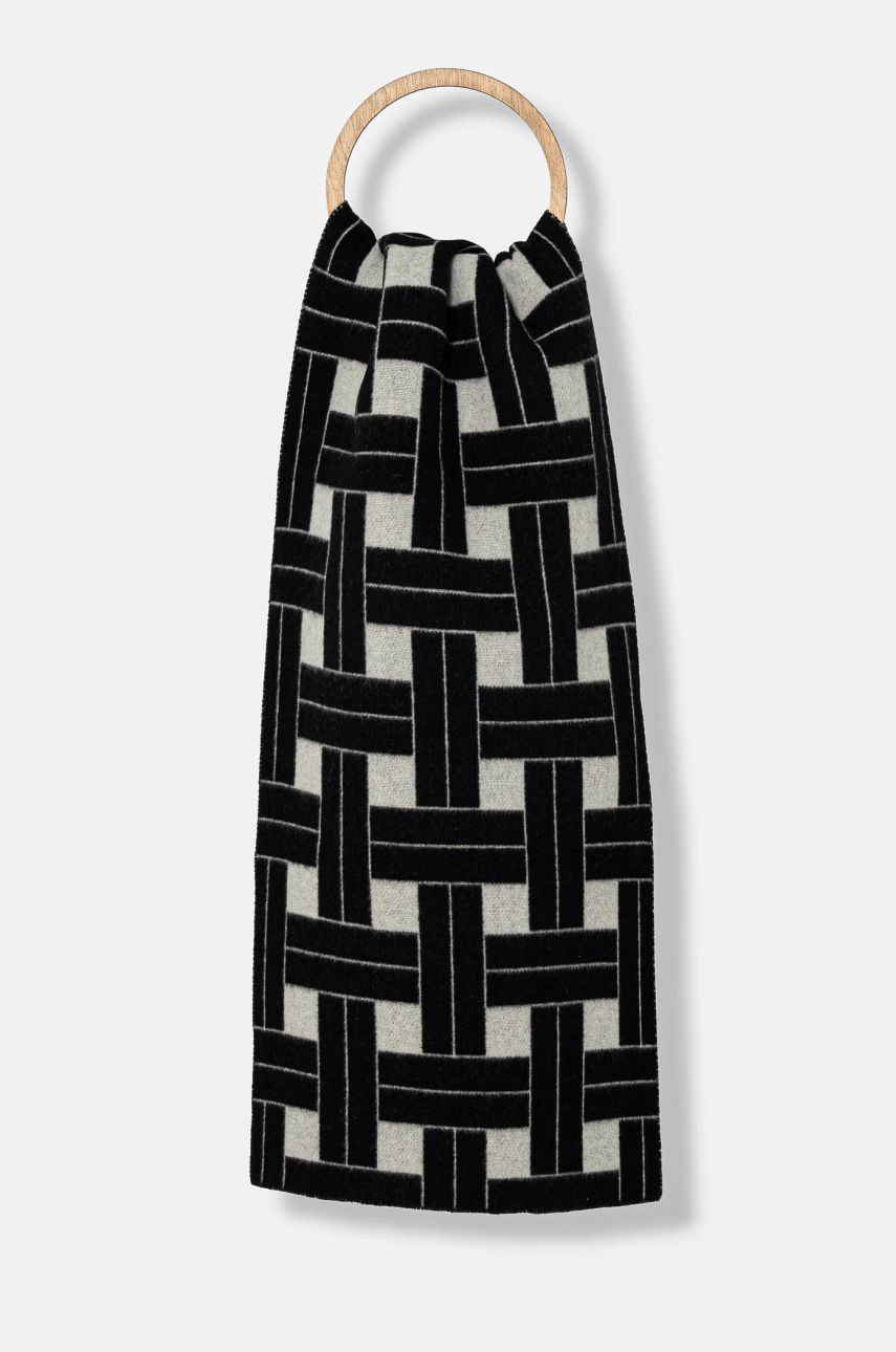Шал KENZO Woolen Large Reversible Scarf Черно | FE68EU013JEB.02, 0