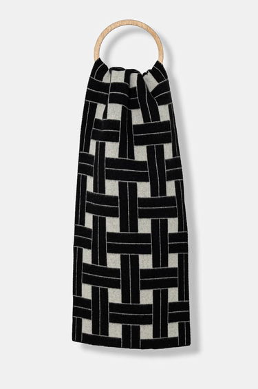 Шал KENZO Woolen Large Reversible Scarf Черно | FE68EU013JEB.02, 0