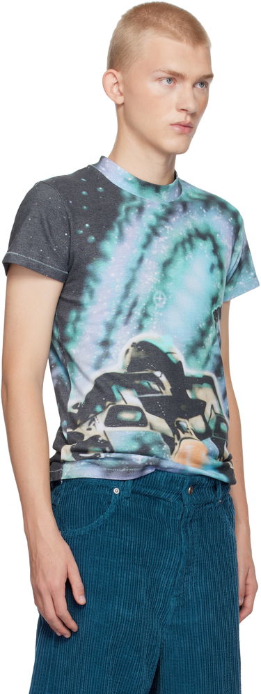 Тениска ERL ERL Space Graphic T-Shirt Синьо | ERL09T003, 1