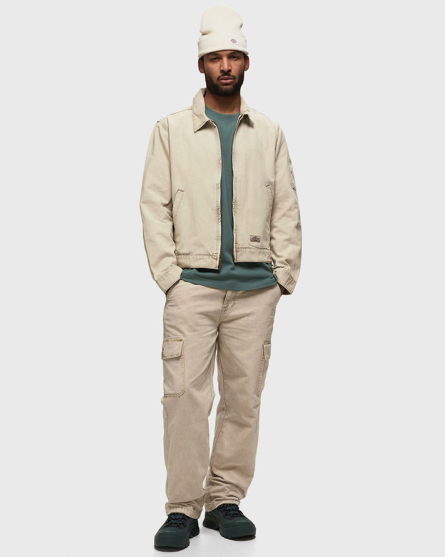 Облекло и аксесоари Dickies Newington Trousers Man Sandstone Size 40 Черно | 0A4YSB, 0