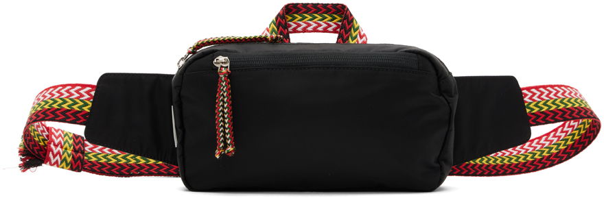 Чанта за кръста LANVIN Wake Curb Pouch Черно | LM-BGIB01-DAVI-P23, 0
