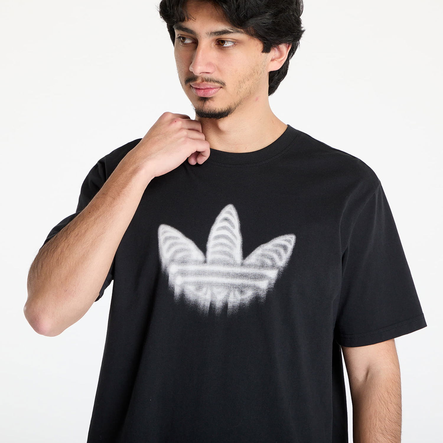 Тениска adidas Performance Skeleton Trefoil Graphic Tee Черно | JI5871, 1