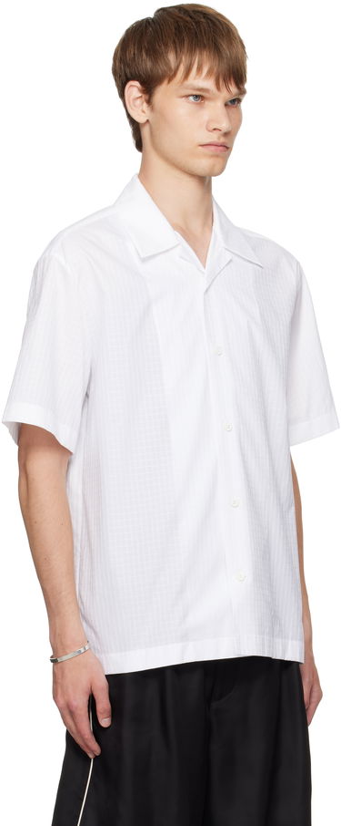 Риза Jil Sander Jil Sander Cotton Camp Collar Shirt Бяло | J61DL0061_J45302, 1